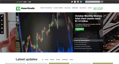 Desktop Screenshot of about.scottrade.com